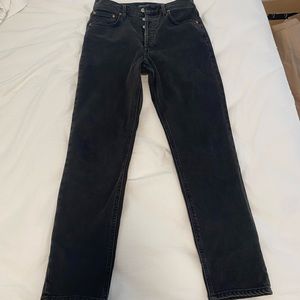 Aritzia denim forum black jeans